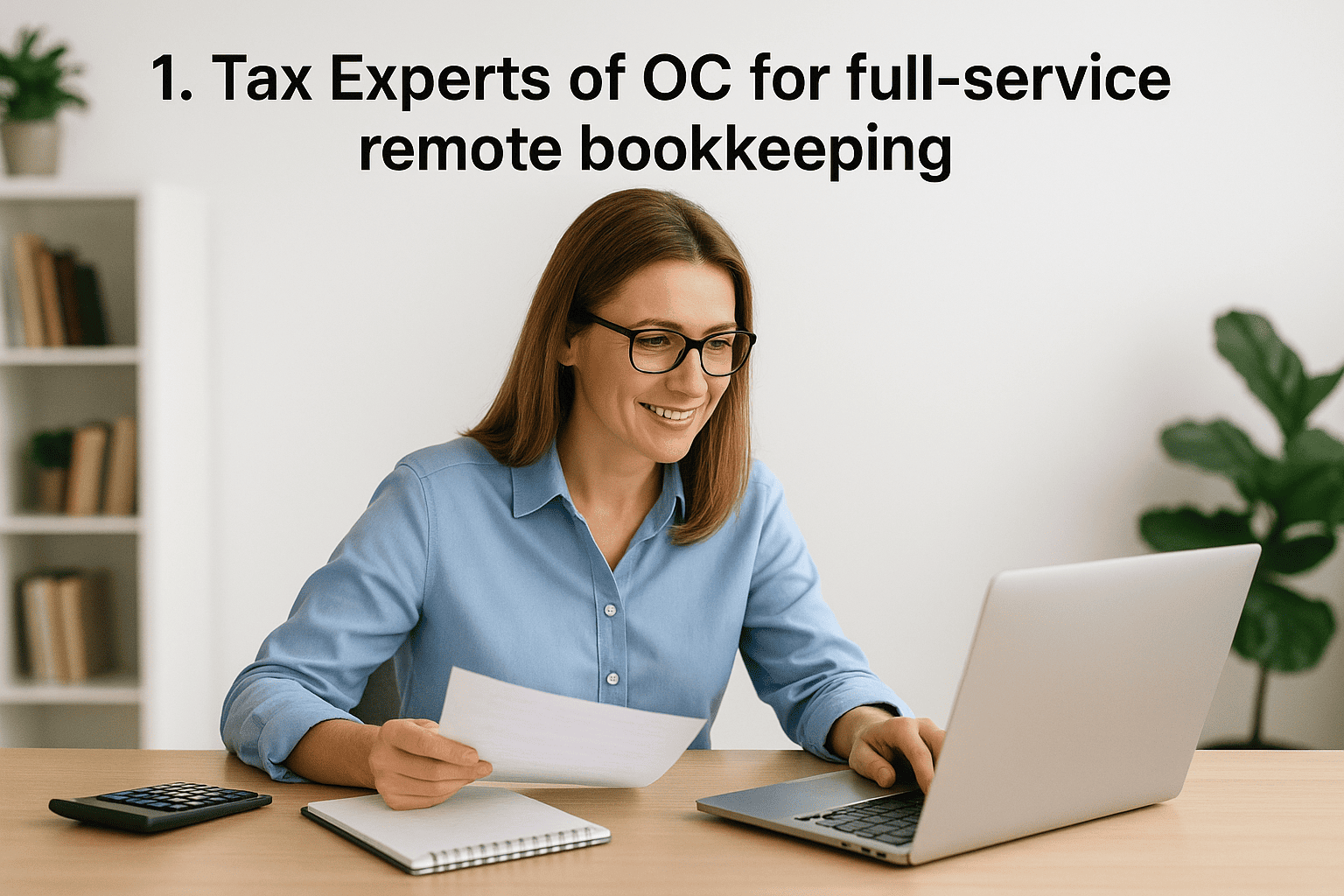 1. Tax Experts of OC for full-service remote bookkeeping