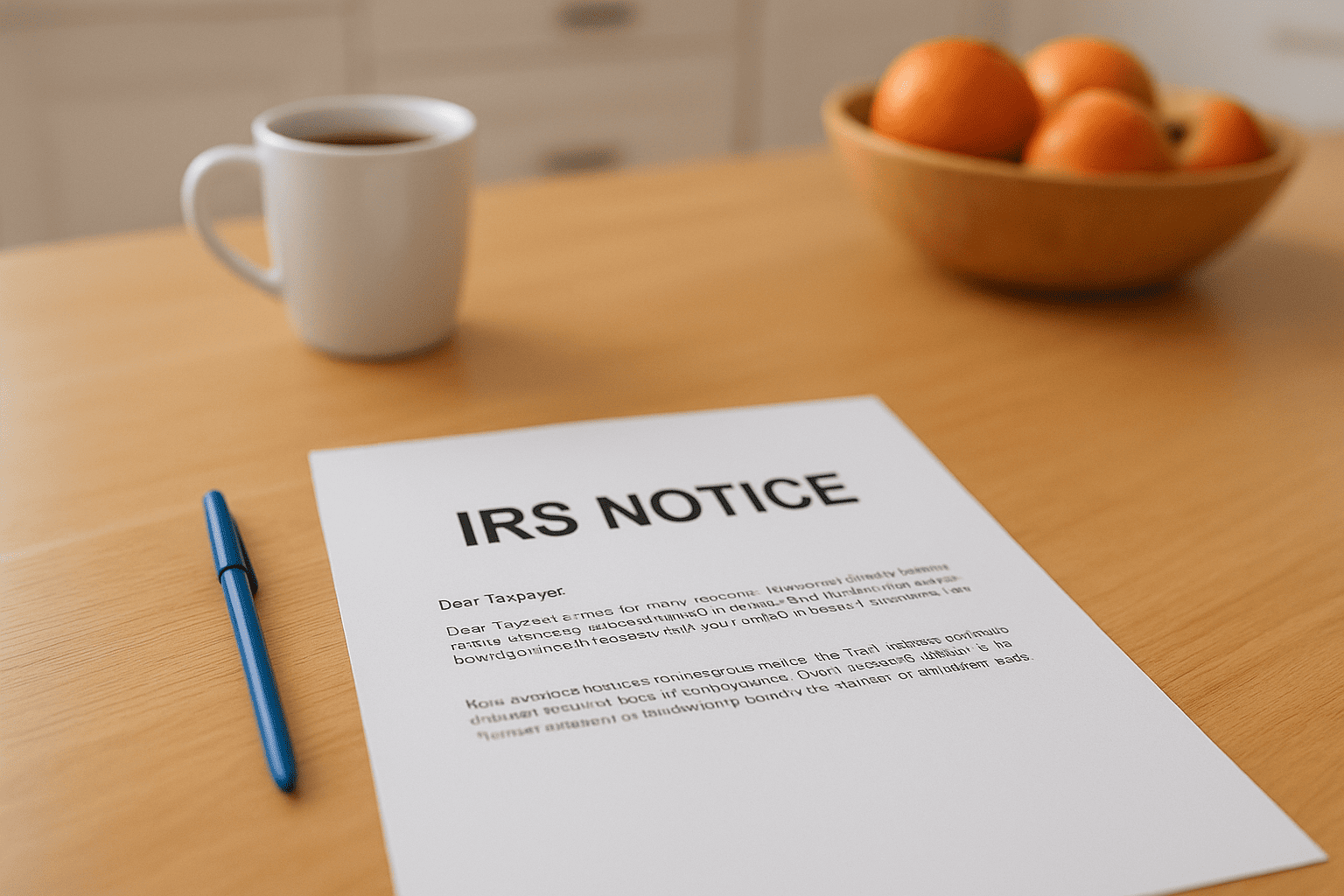 1. You got an IRS notice or collection threat