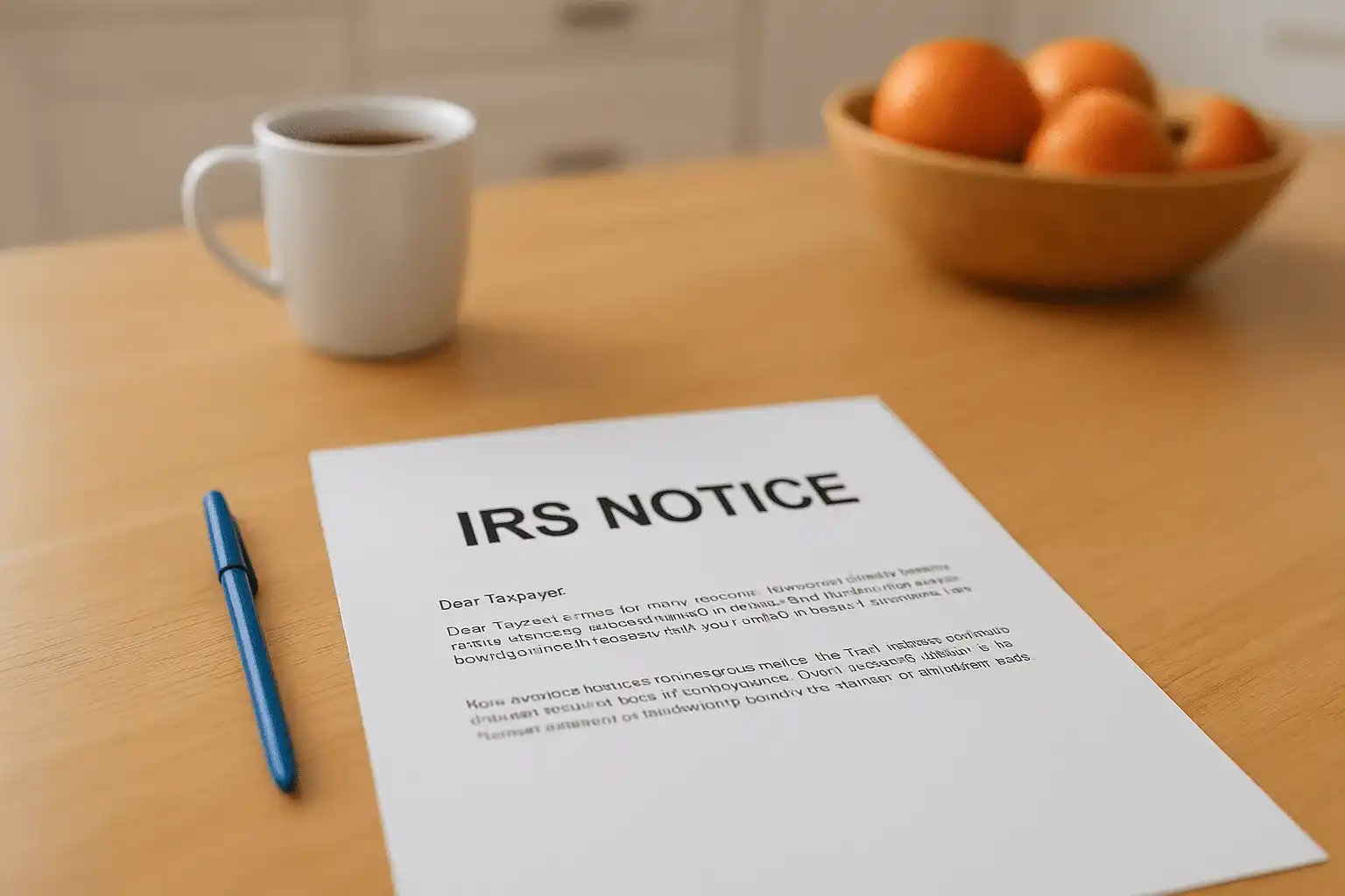 1. You got an IRS notice or collection threat