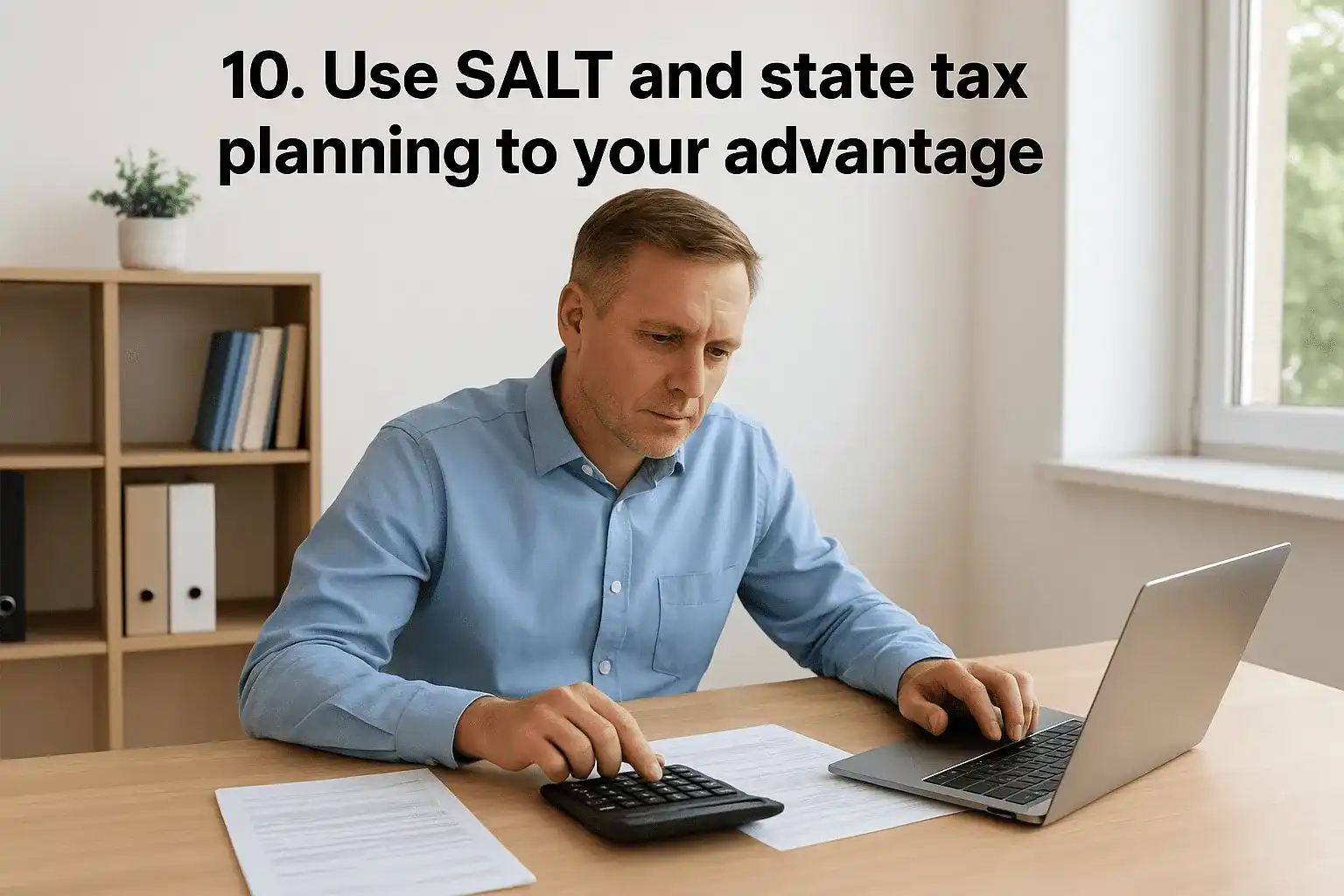 10. Use SALT and state tax planning to your advantage