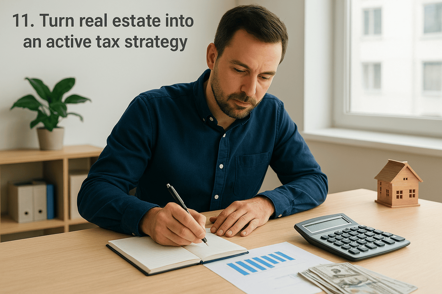 11. Turn real estate into an active tax strategy