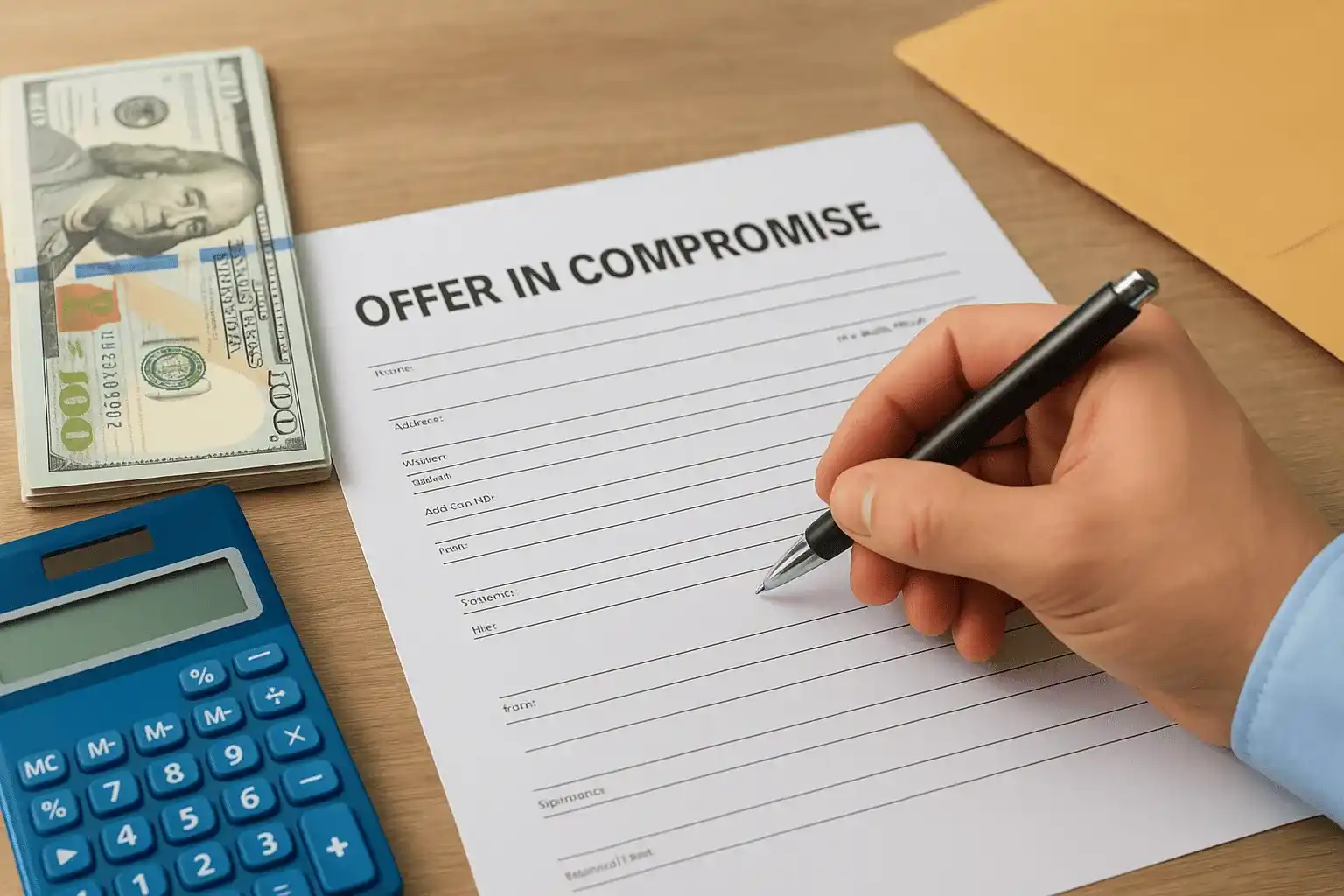 2. Offer in compromise