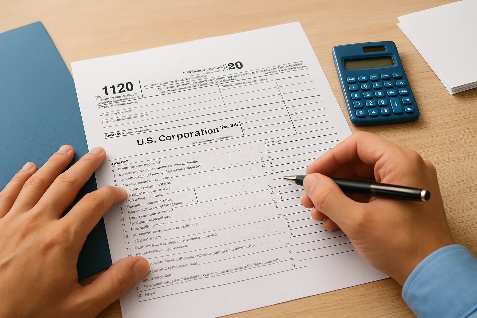 3. Form 1120 for C corporations