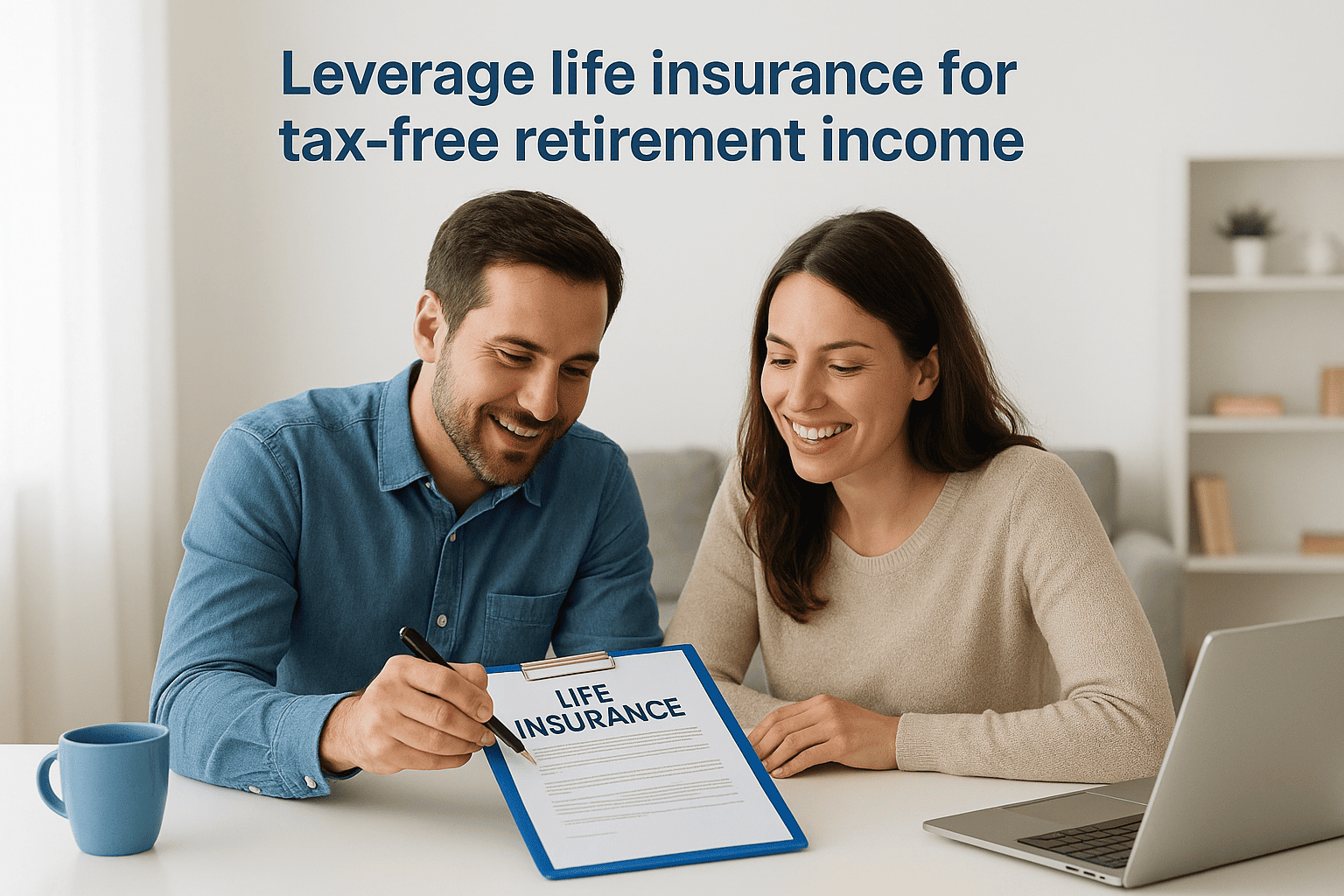 5. Leverage life insurance for tax-free retirement income