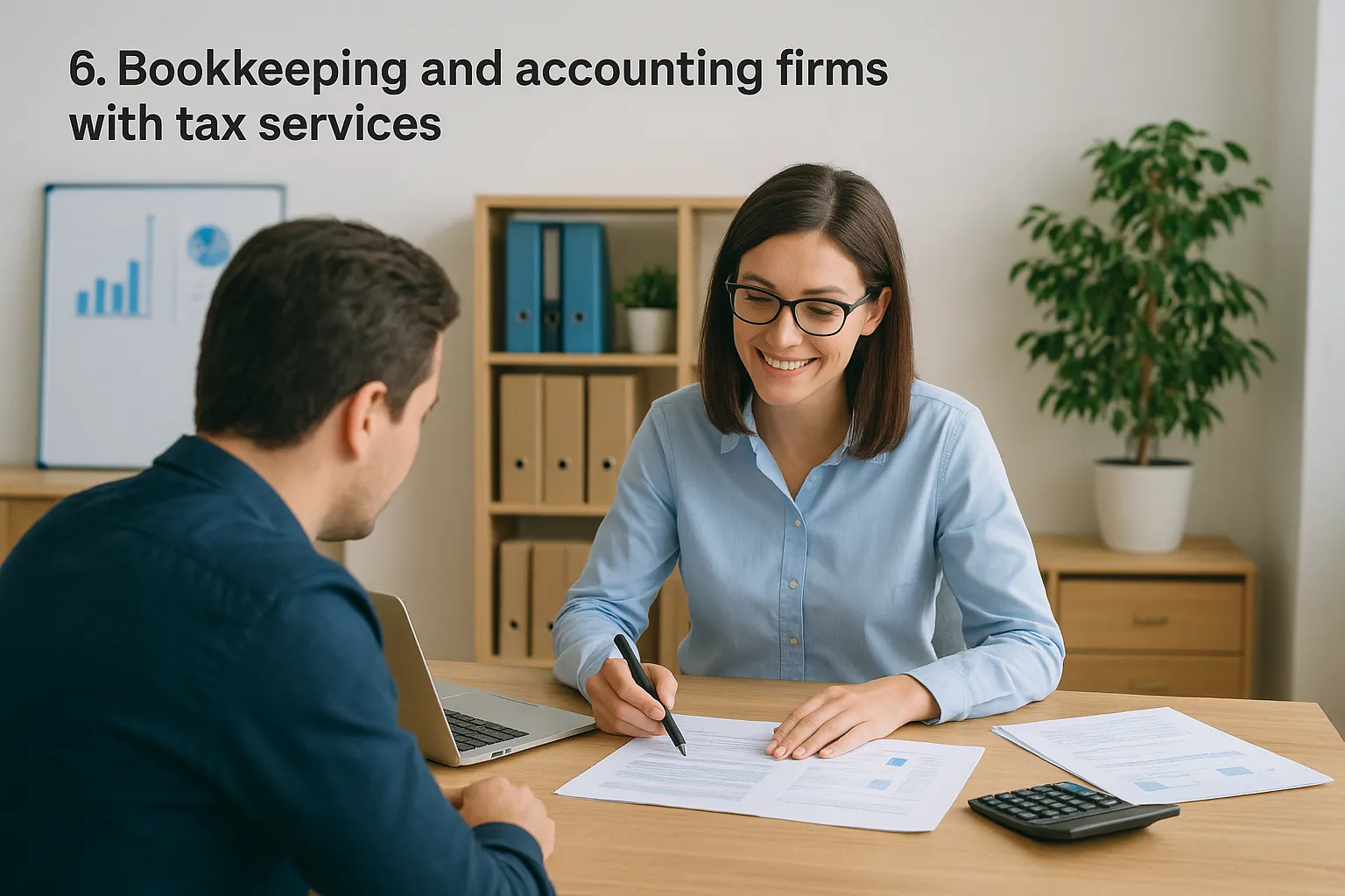 6. Bookkeeping and accounting firms with tax services