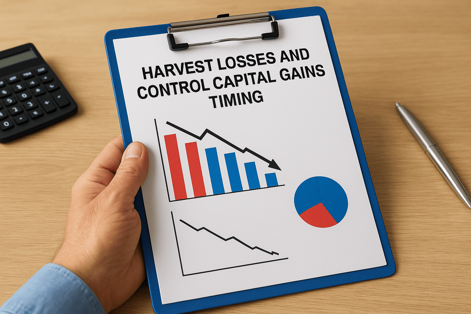 8. Harvest losses and control capital gains timing