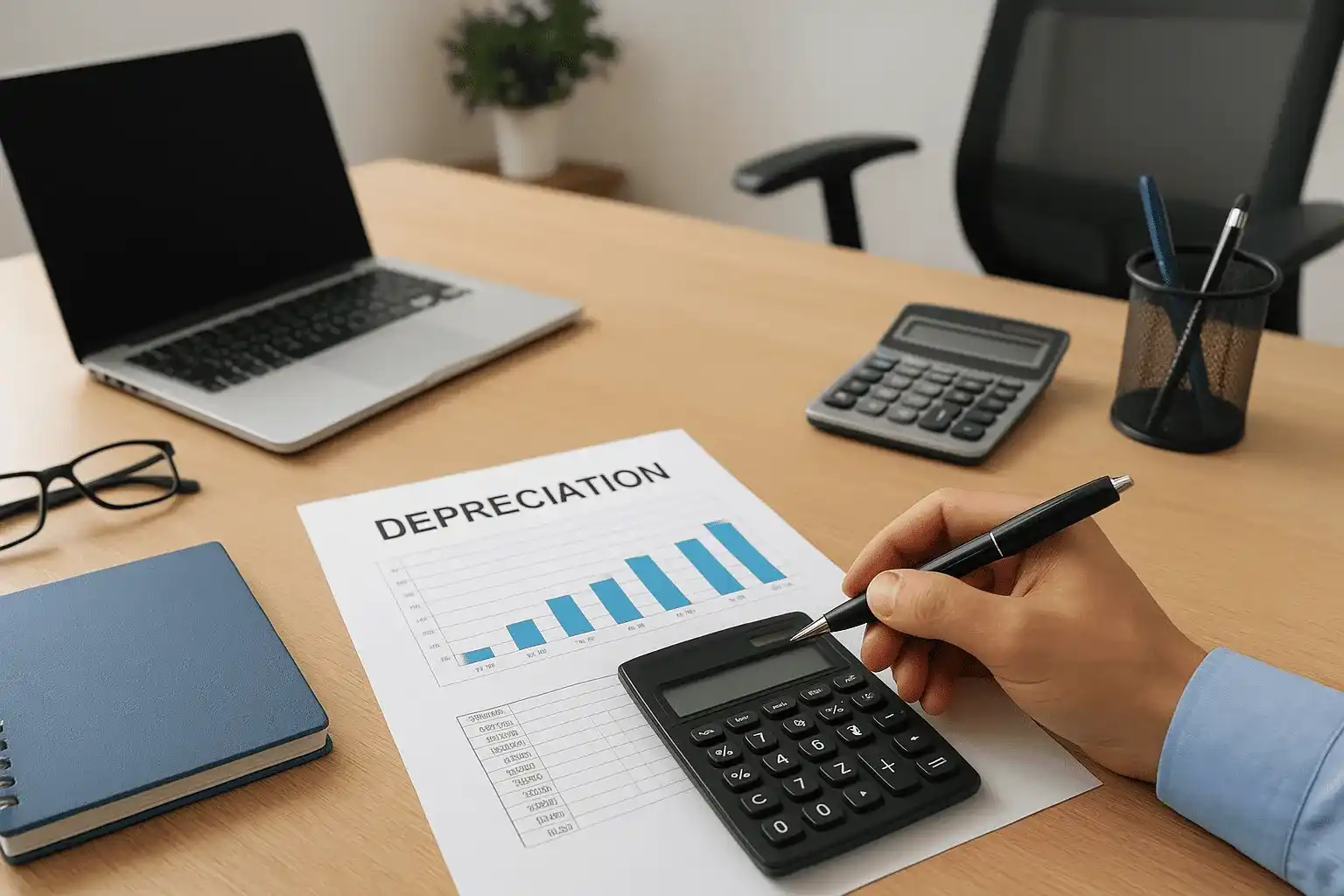 9. Depreciation and equipment write-offs