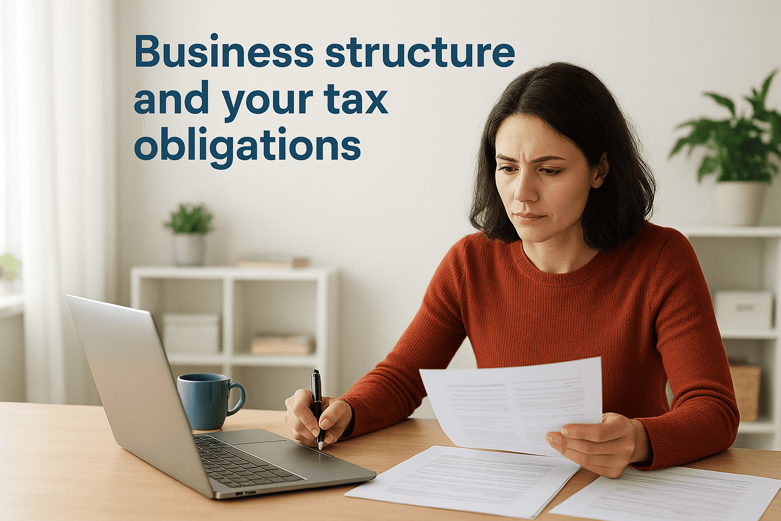 Business structure and your tax obligations