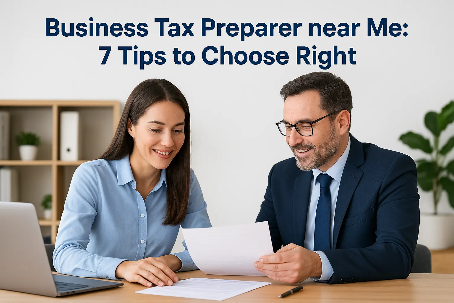 business tax preparer