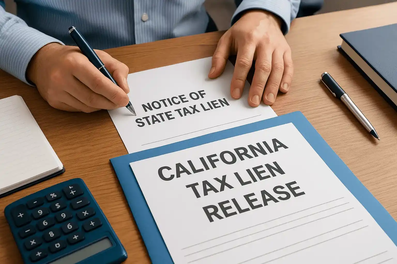 california tax lien release