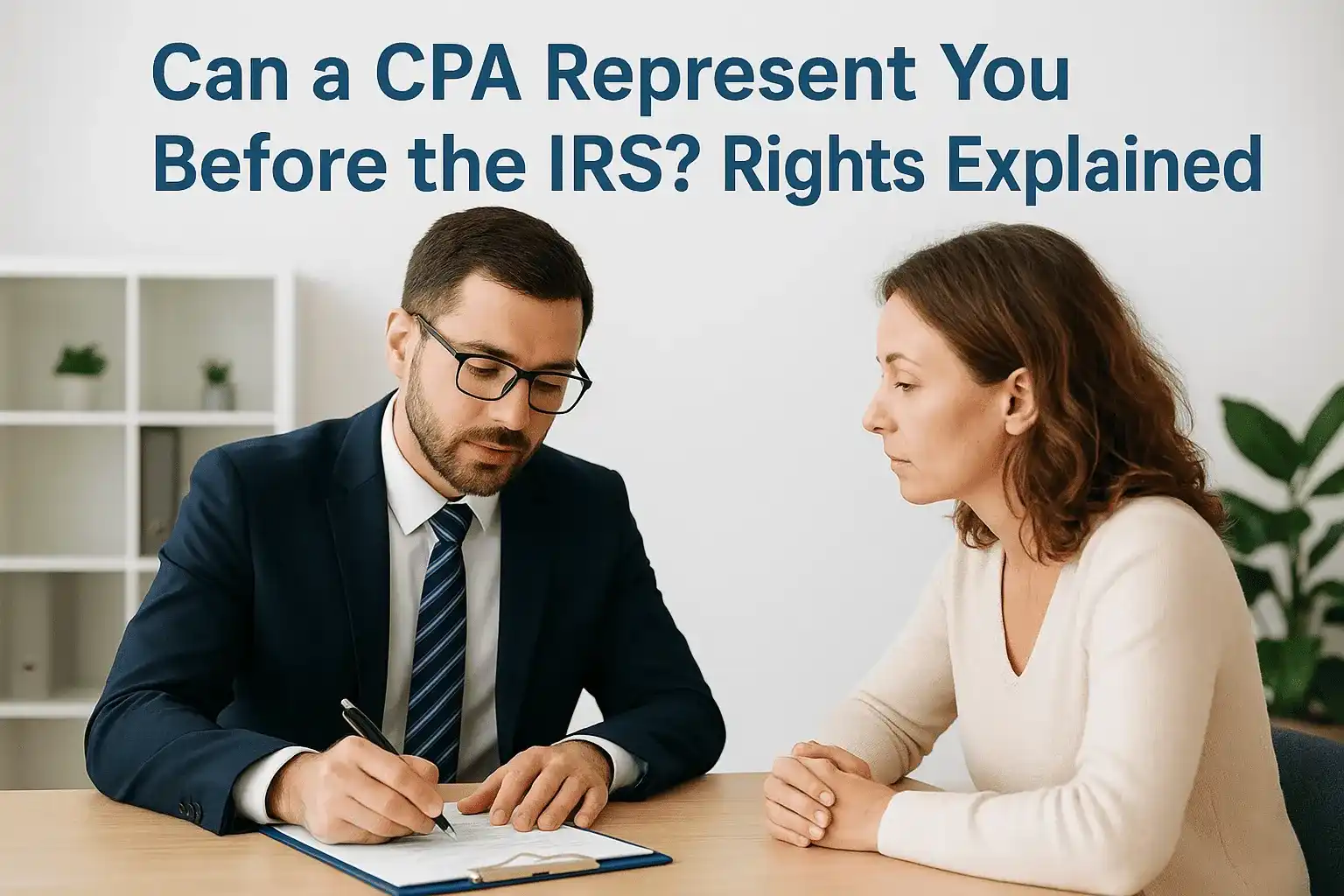 can a cpa represent you before the irs