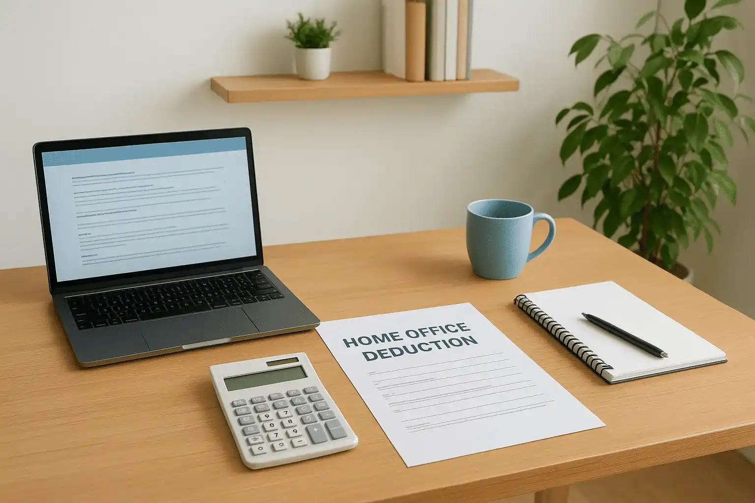 Choose the simplified method or actual expense method