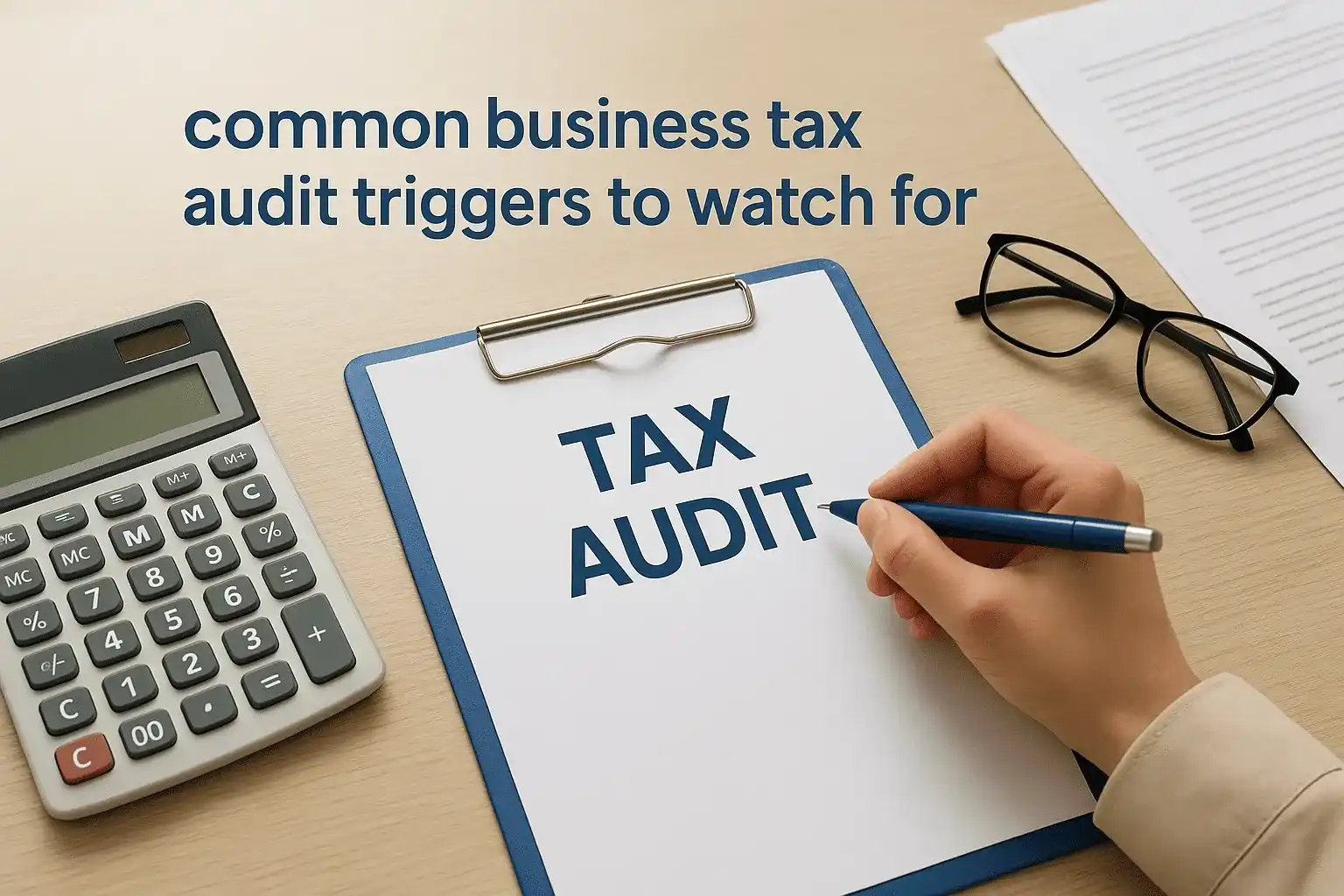 Common business tax audit triggers to watch for