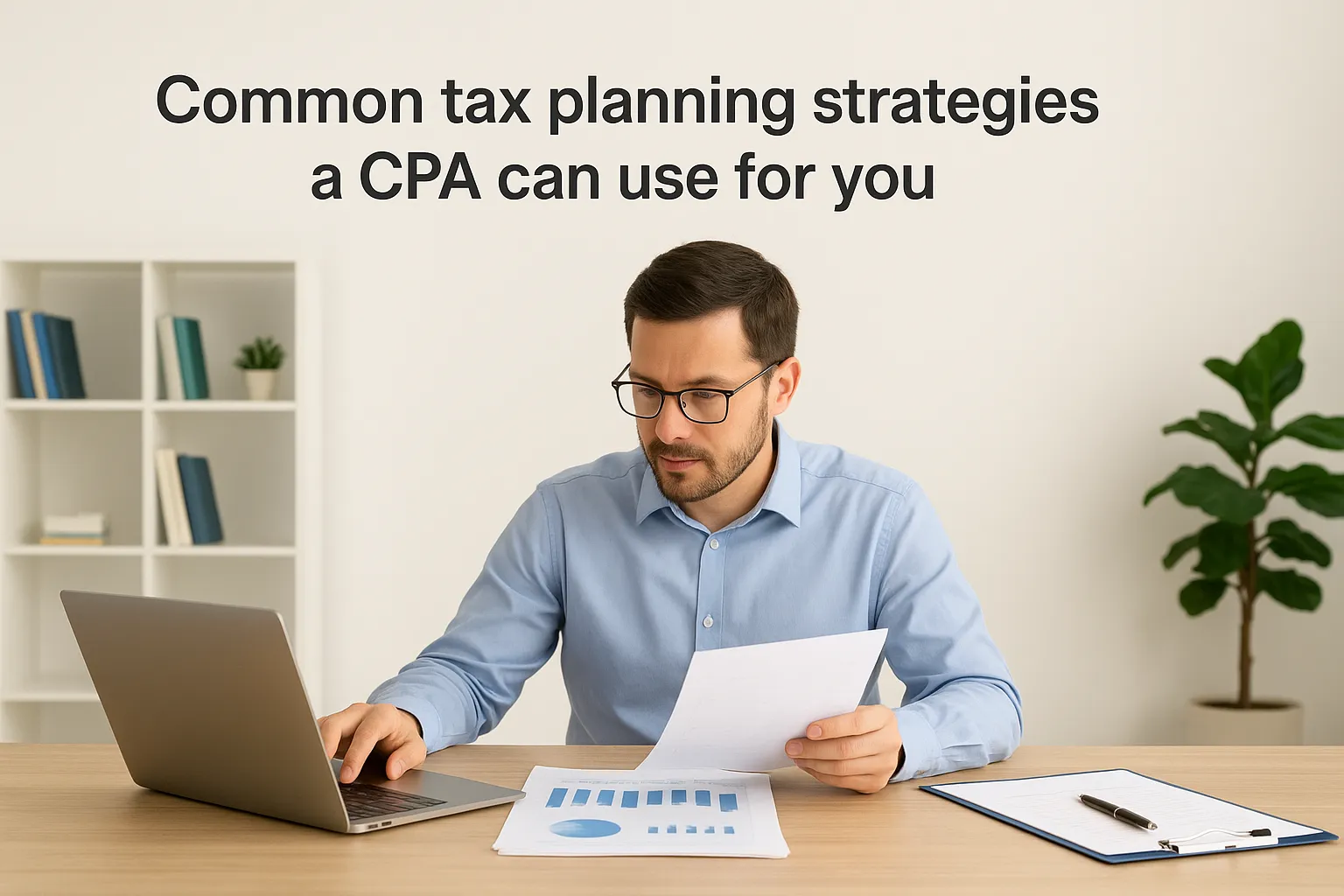 Common tax planning strategies a CPA can use for you