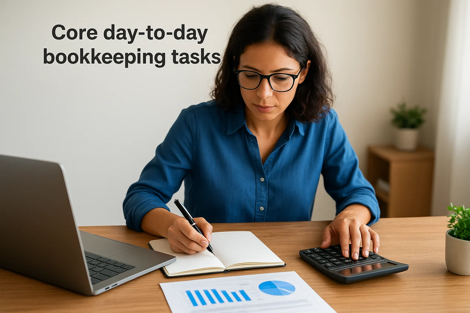Core day-to-day bookkeeping tasks
