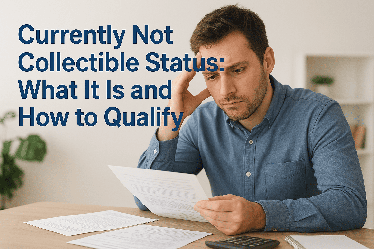 currently not collectible status