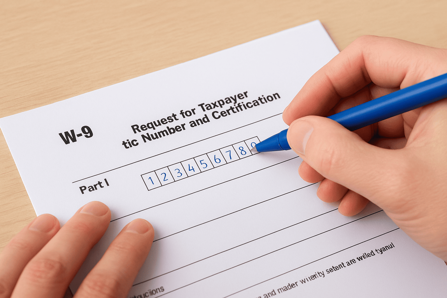 Enter your TIN in part I