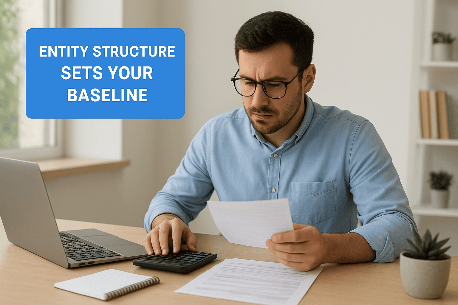 Entity structure sets your baseline