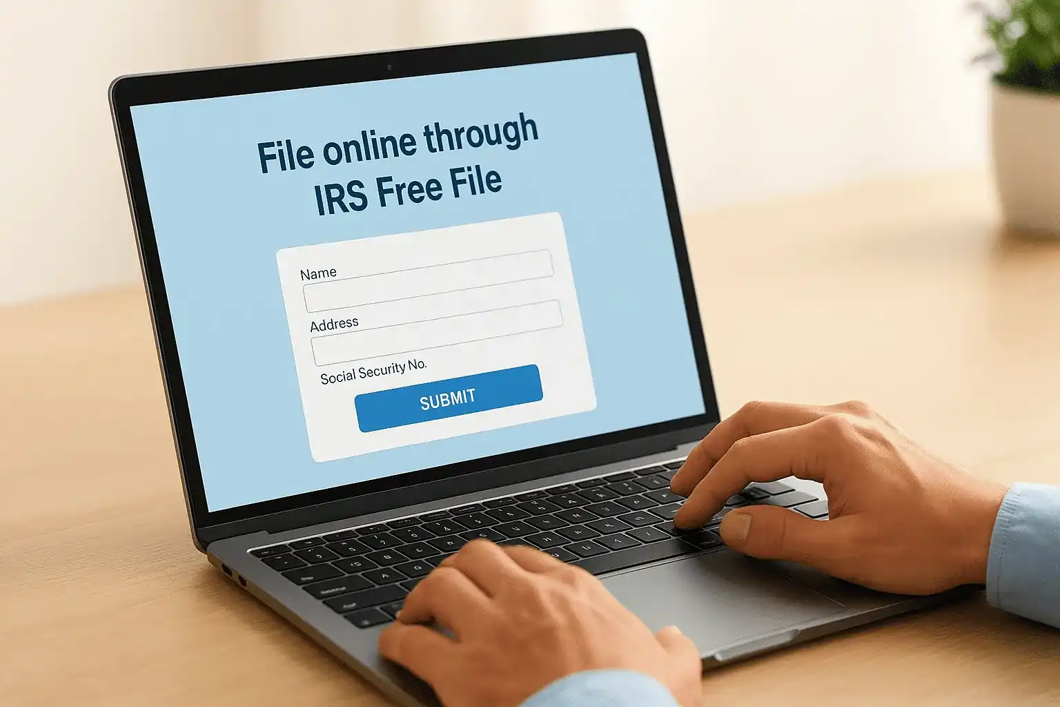 File online through IRS Free File