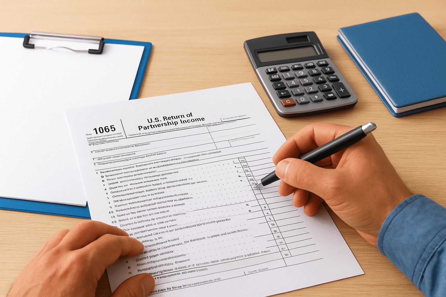 Filing Form 1065 as the partnership return