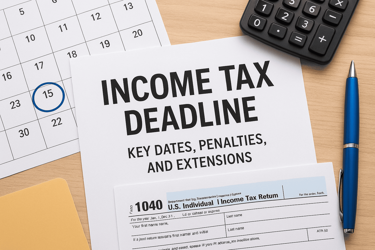 filing income tax deadline