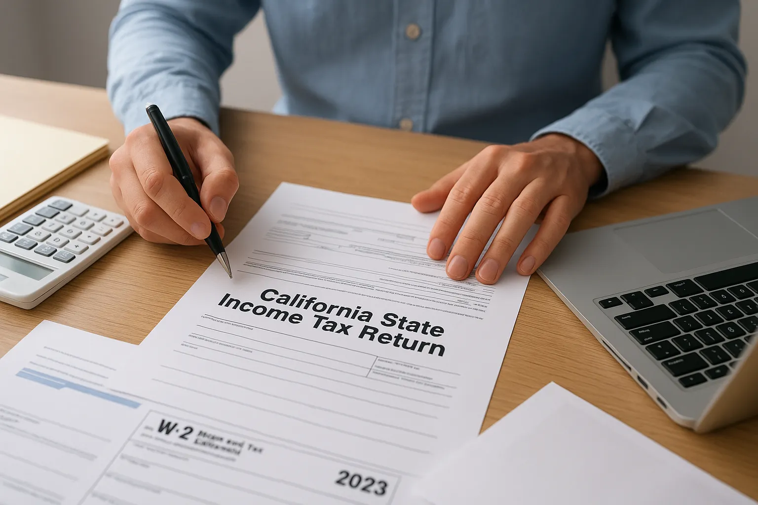 filing state income tax california