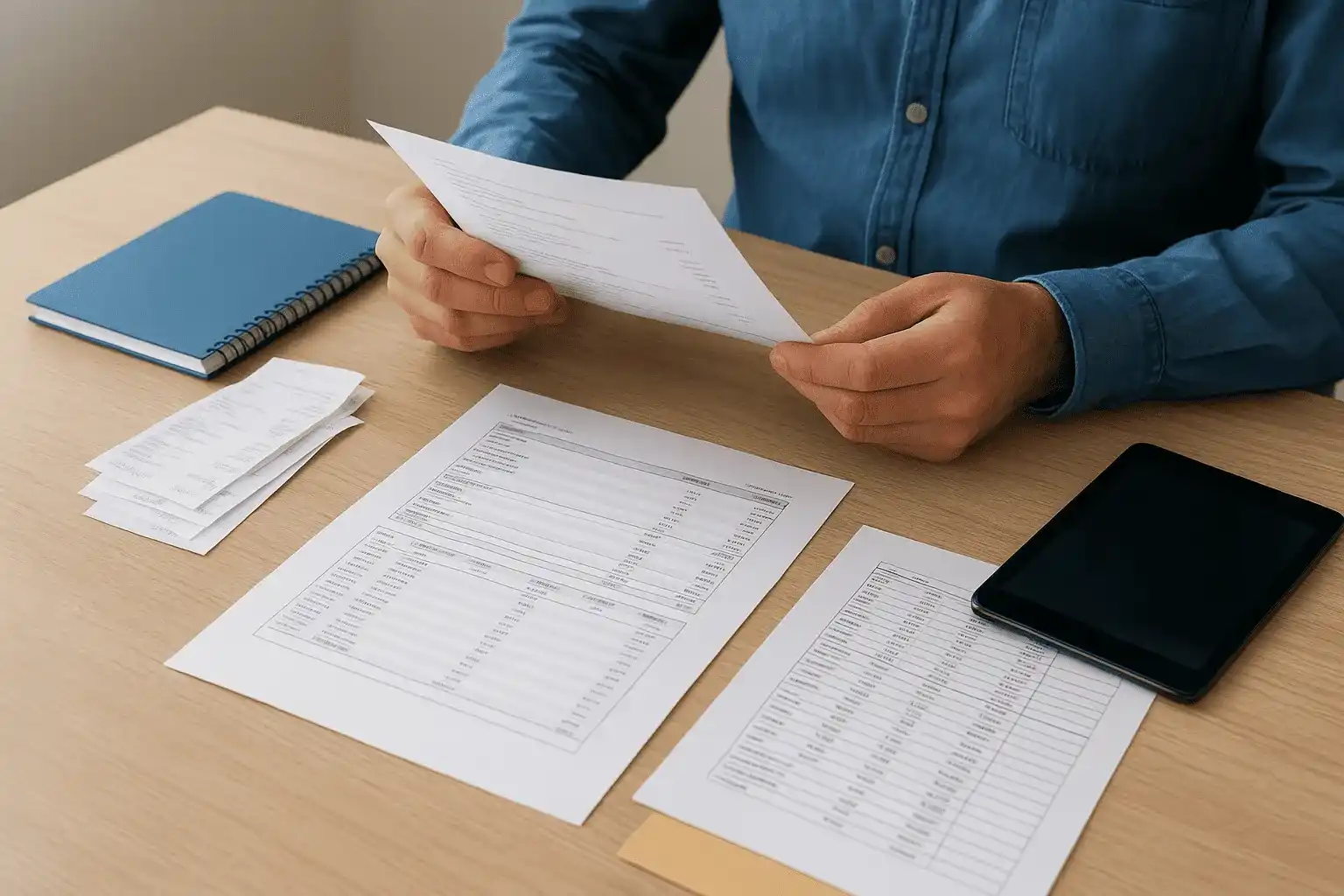 Gather your financial documentation