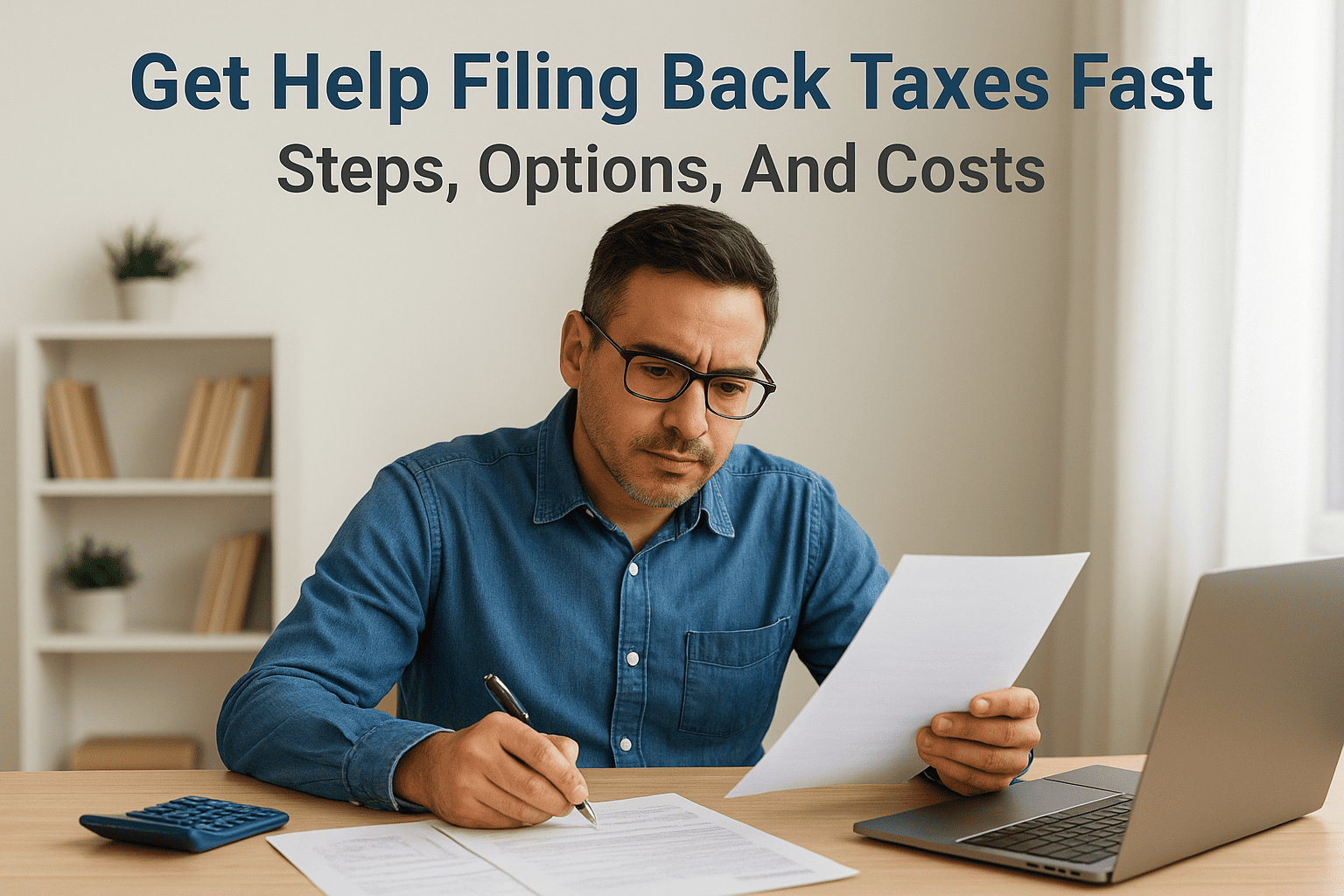 get help filing back taxes