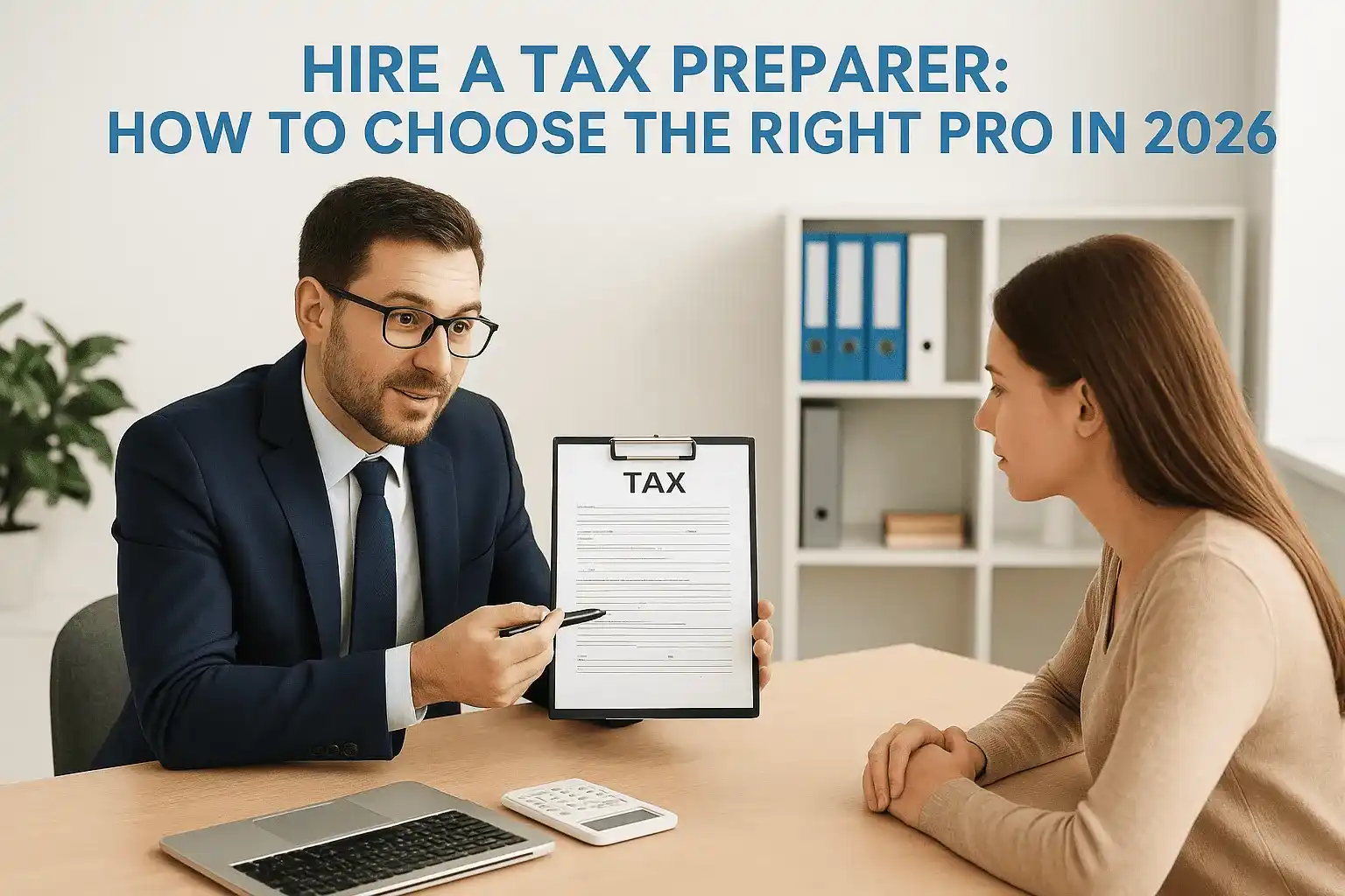 hire a tax preparer
