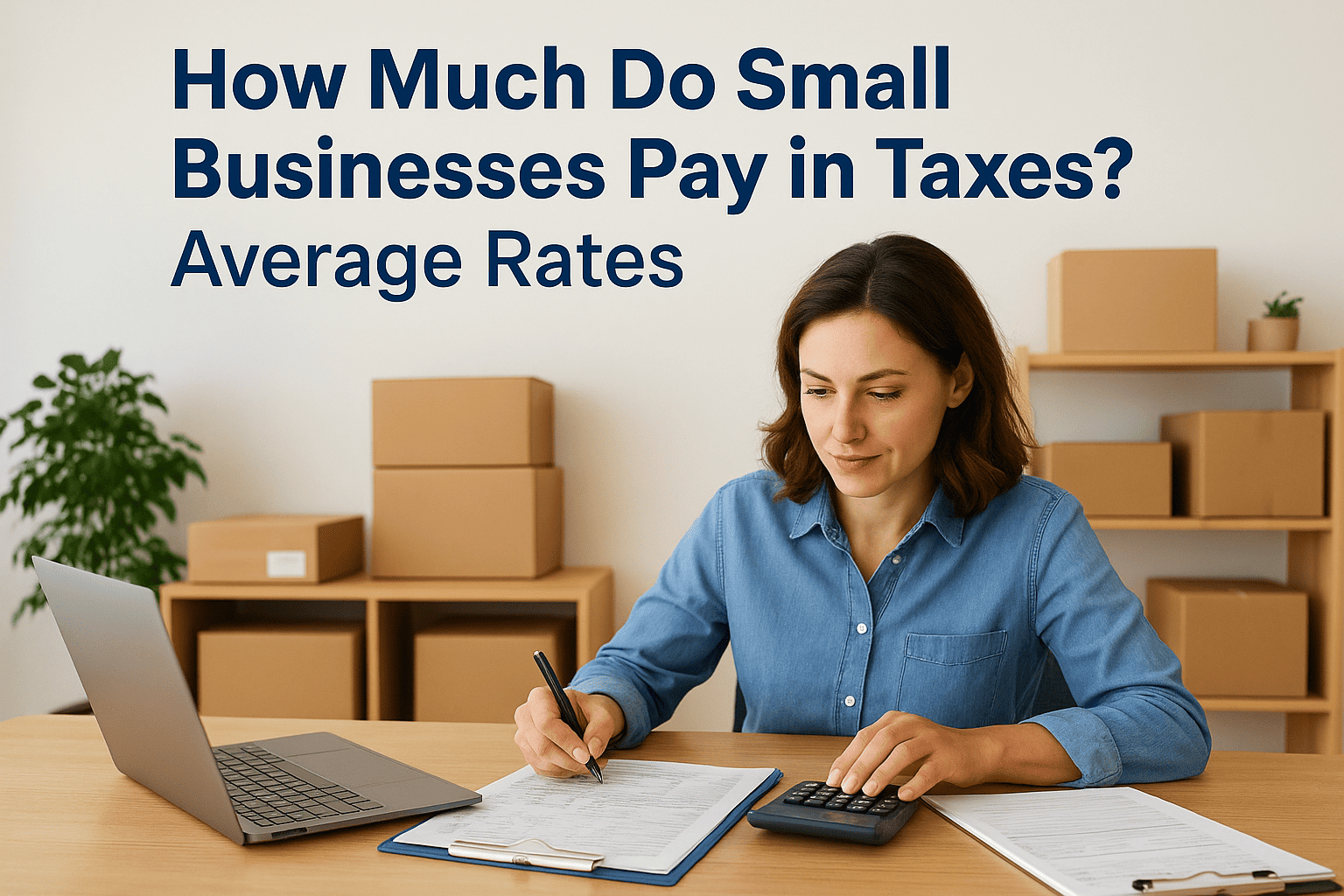 how much do small business pay in taxes