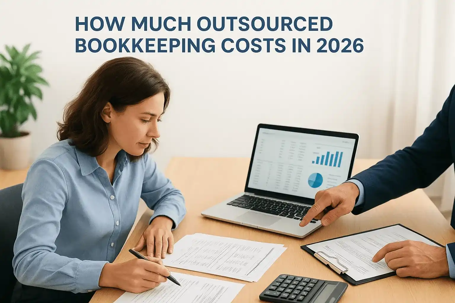 How much outsourced bookkeeping costs in 2026