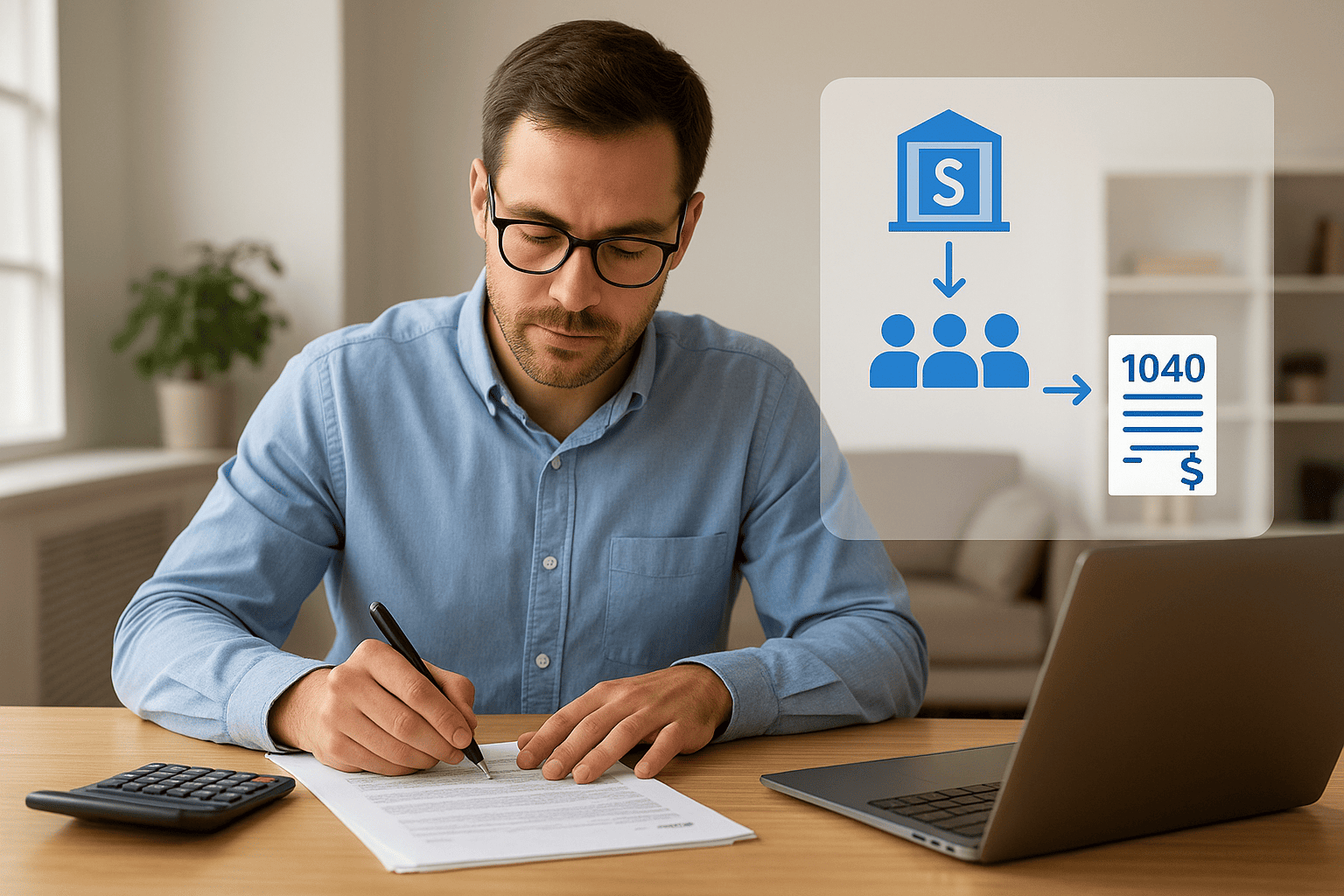 How pass-through taxation works for S corps