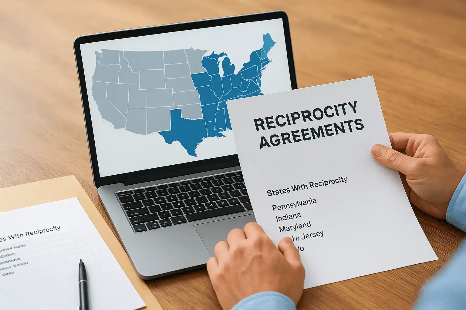How reciprocity agreements work