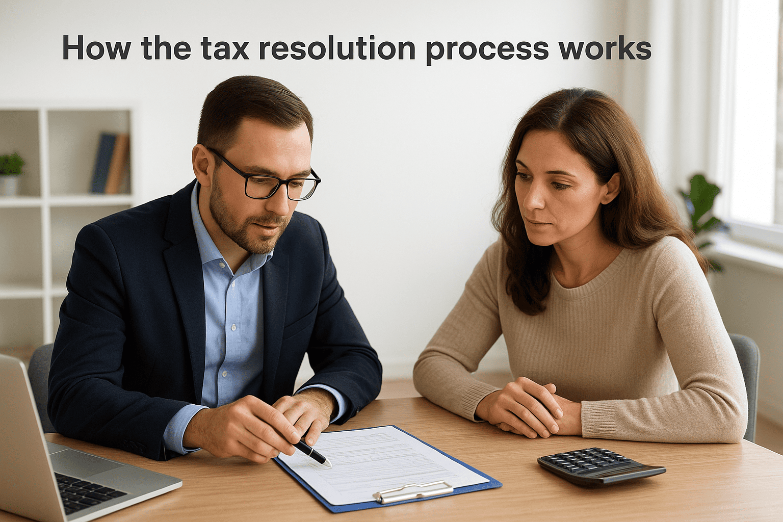 How the tax resolution process works
