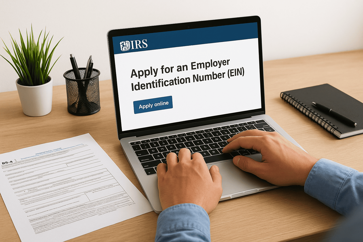 How to apply for an EIN