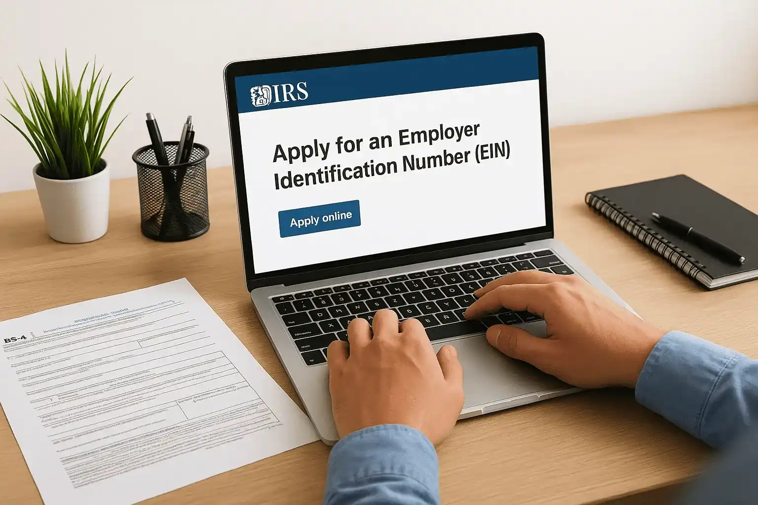 How to apply for an EIN