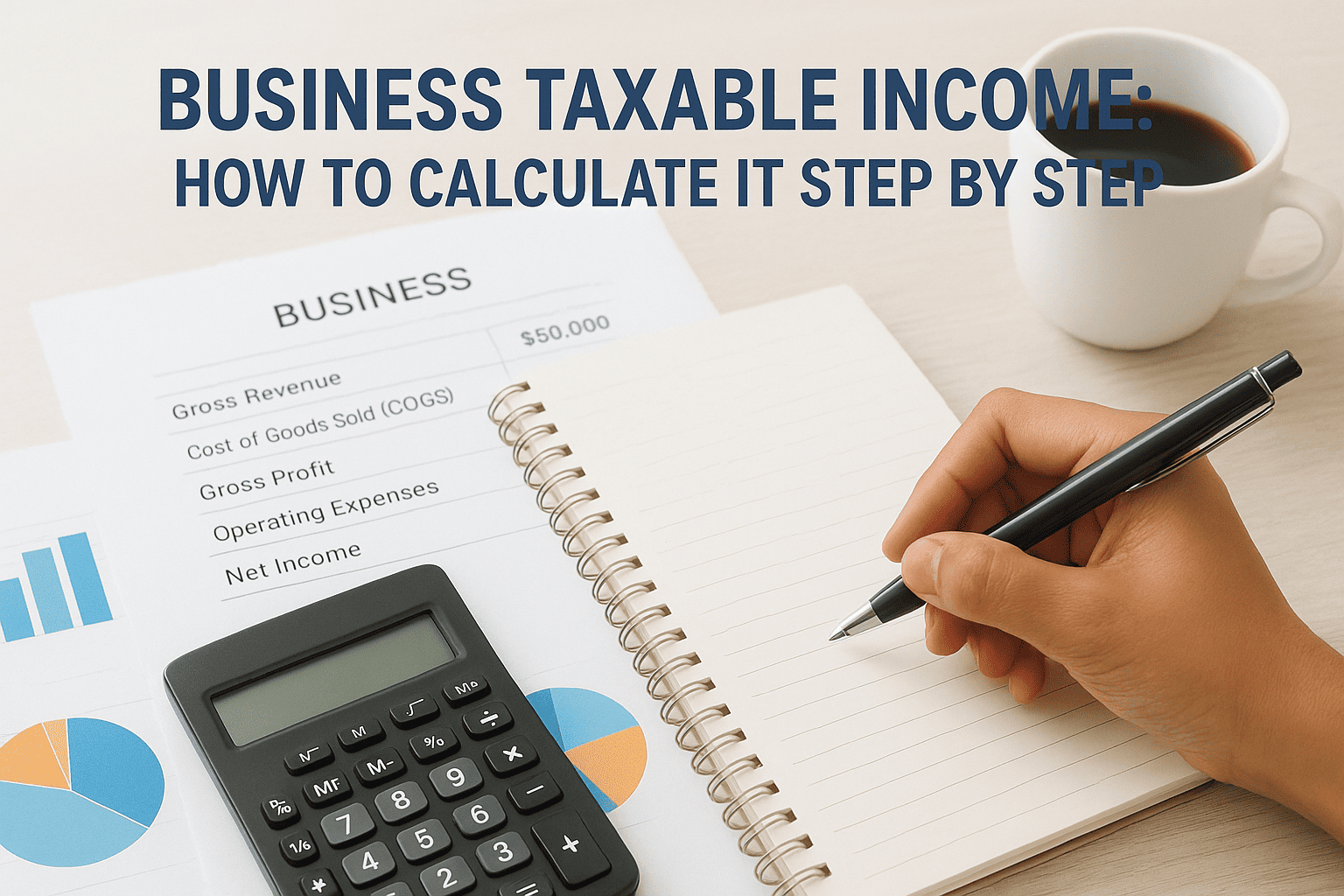 how to calculate business taxable income