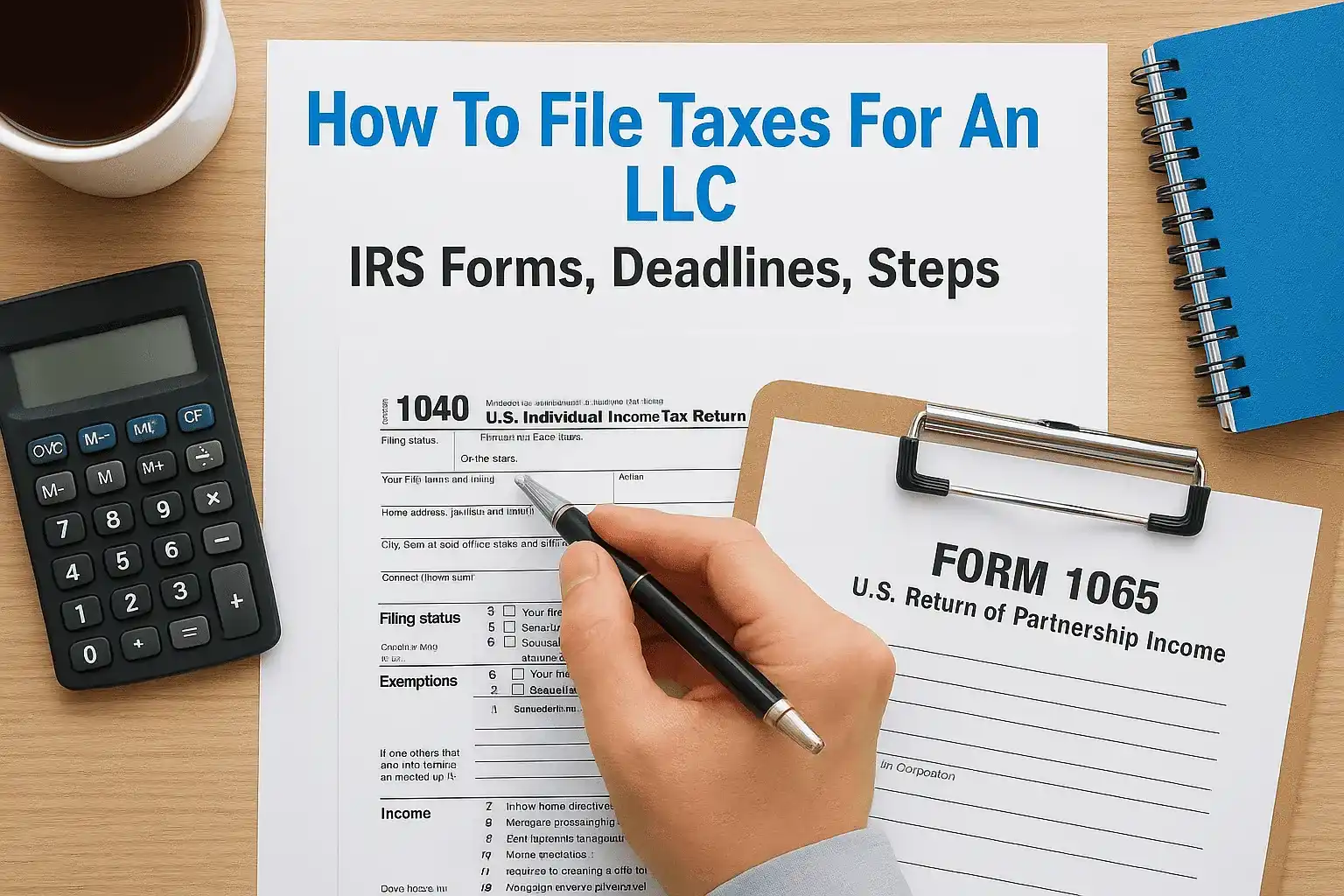 how to file taxes for an llc