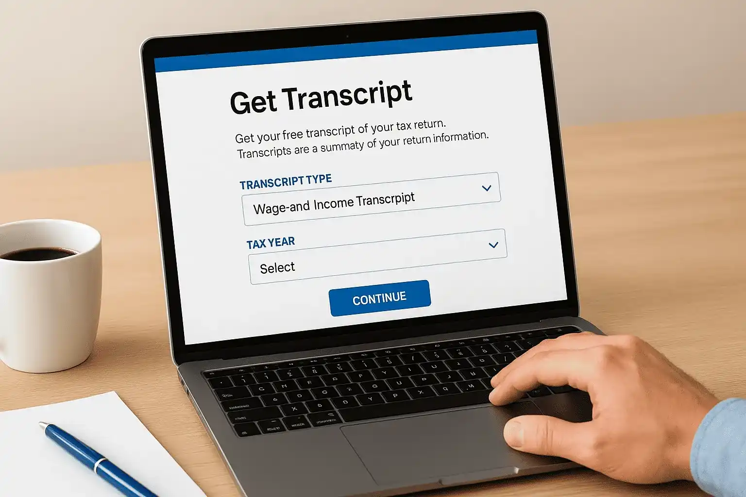 How to request your transcripts online