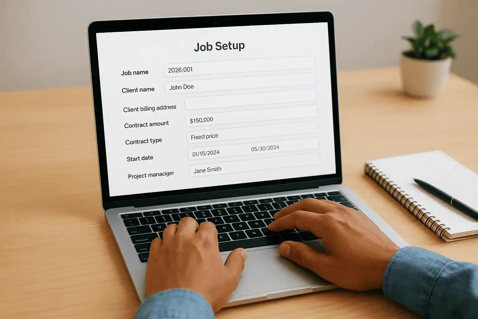 How to set up each job in your system correctly