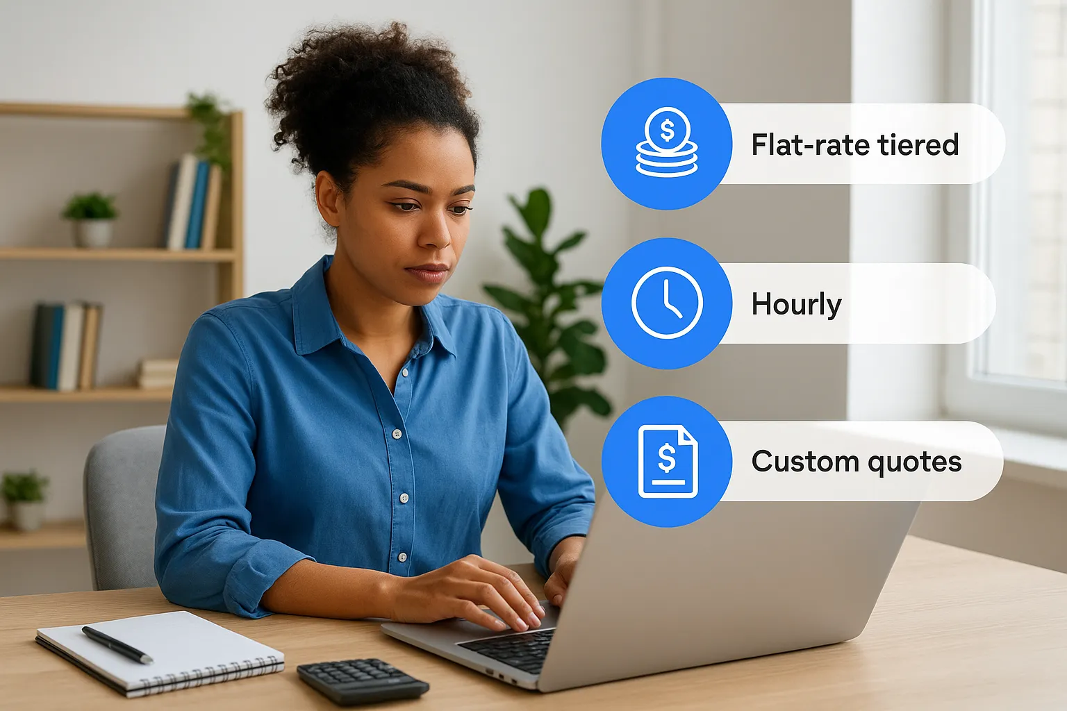 How virtual bookkeeping services structure their fees