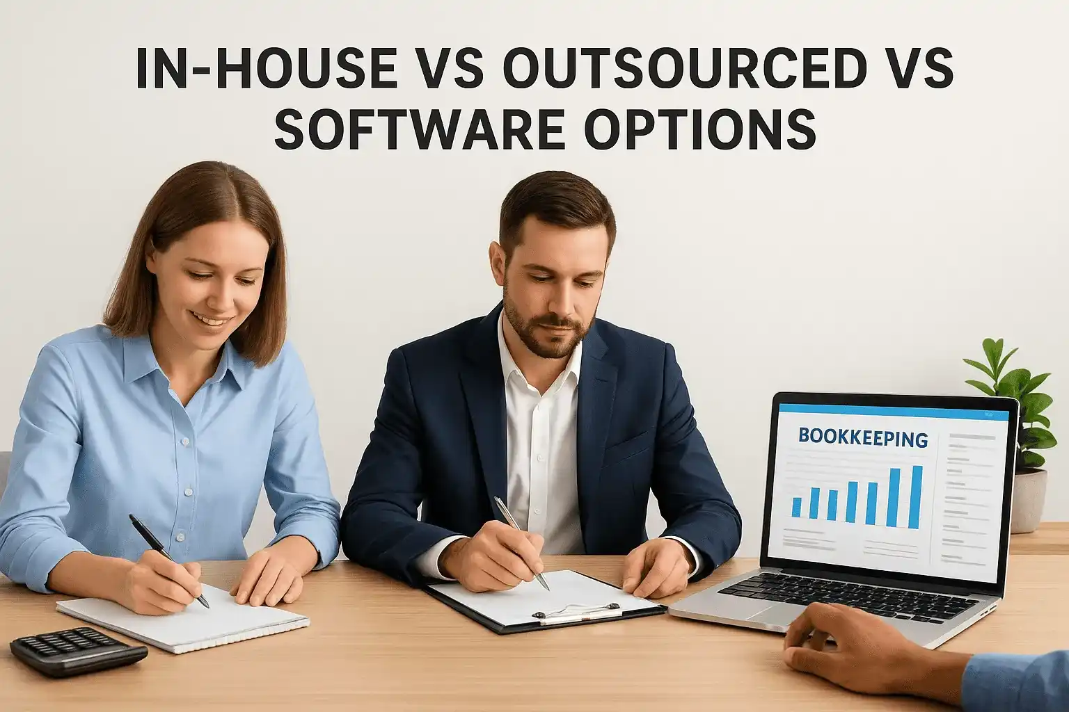 In-house vs outsourced vs software options