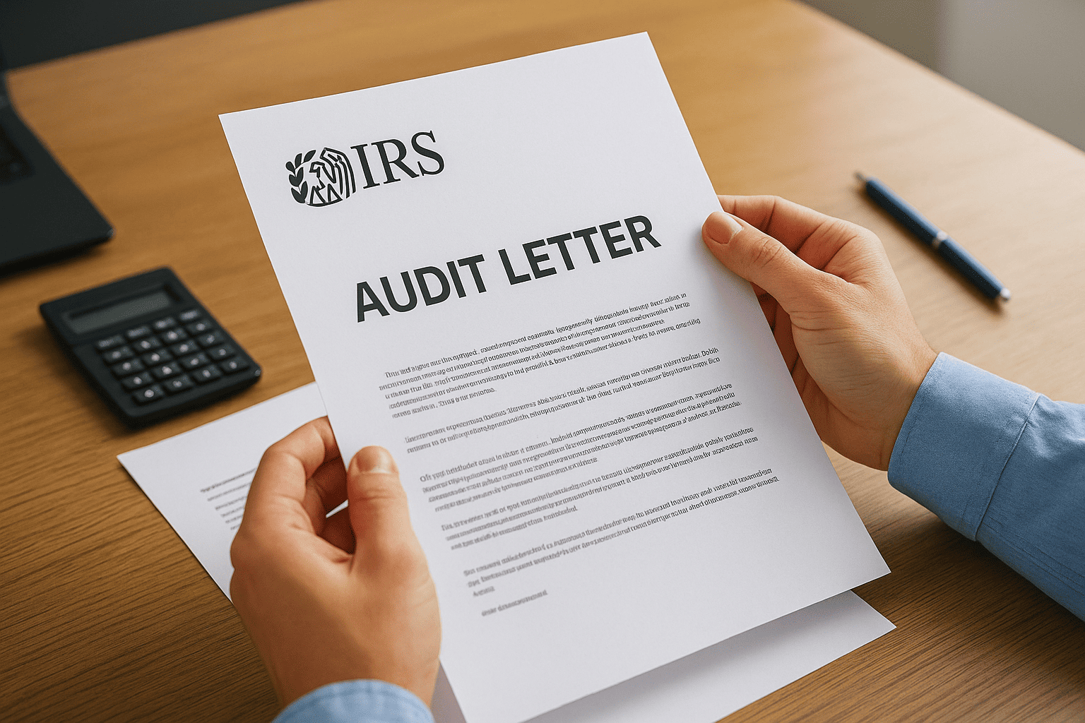 irs audit letter