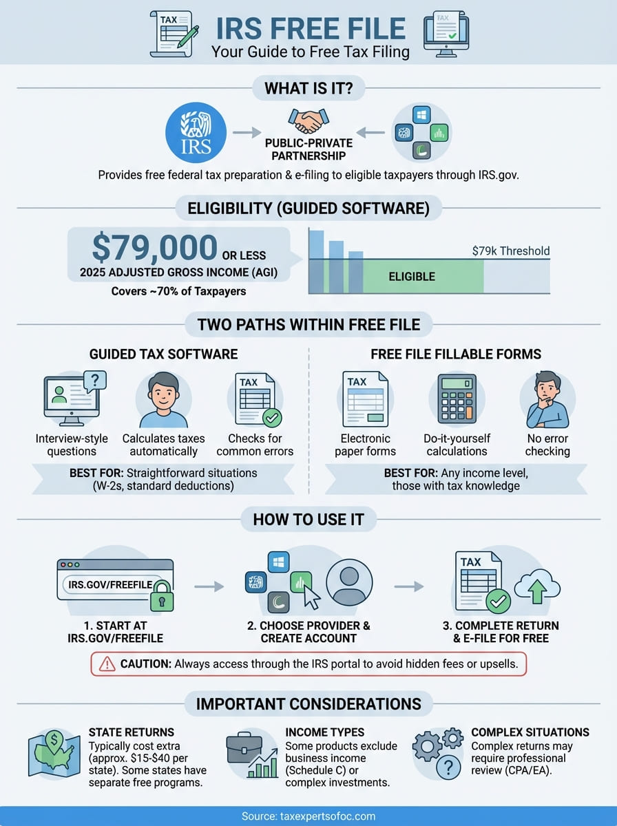irs free file infographic