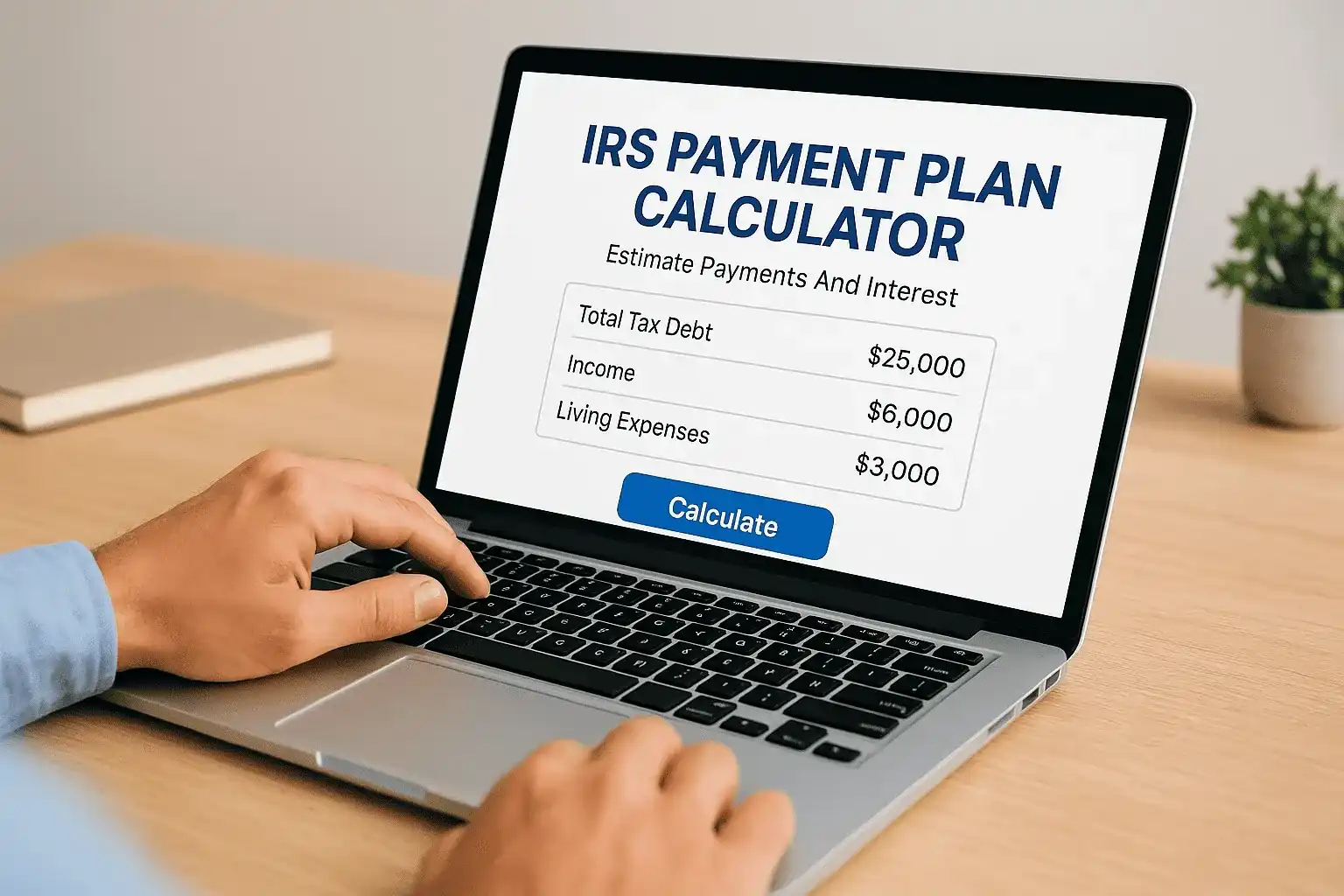 irs payment plan calculator