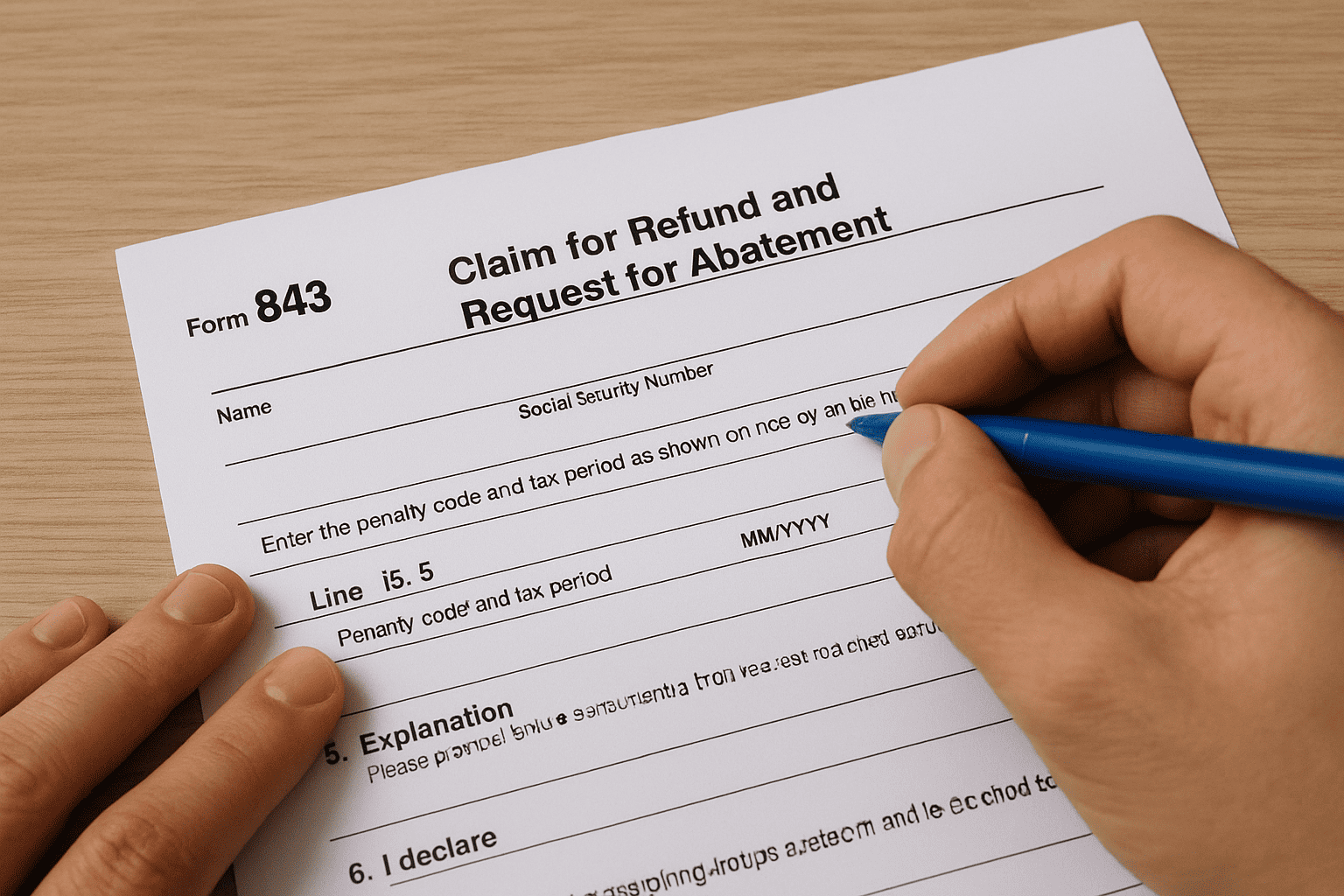 irs penalty abatement form