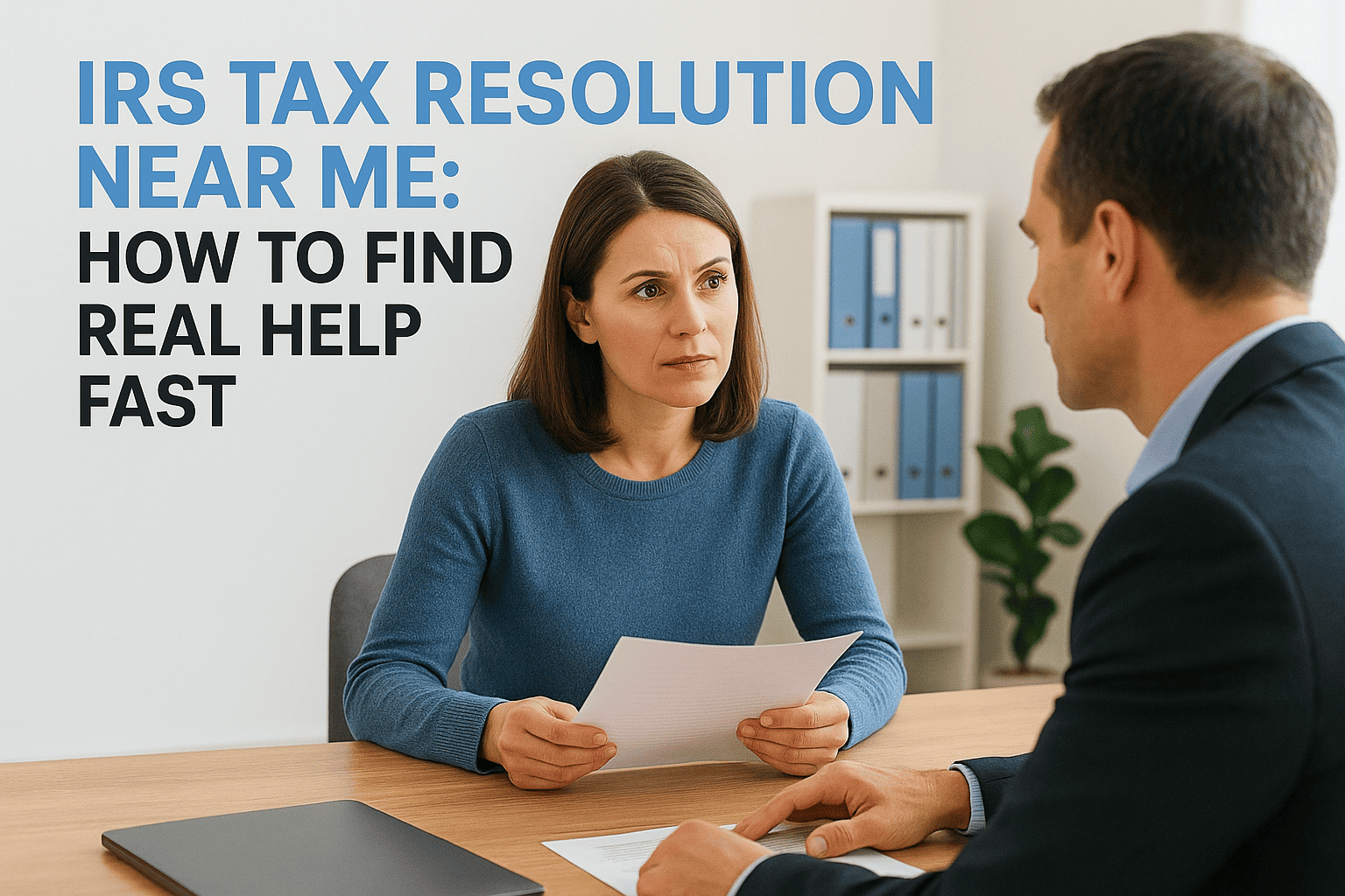 irs tax resolution near me