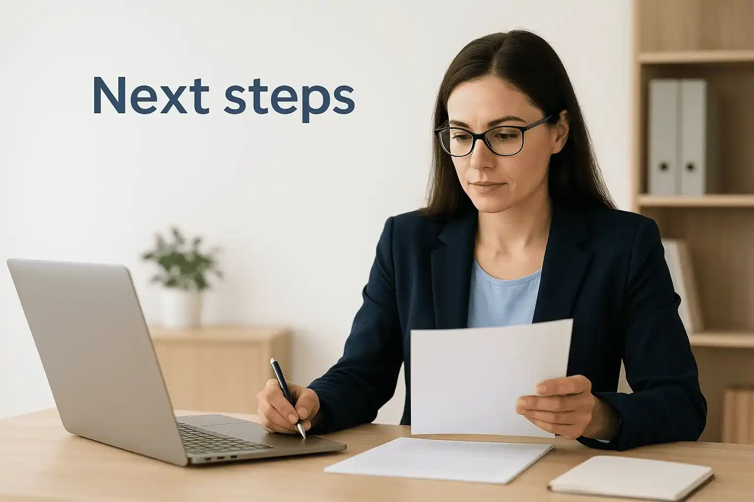 Next steps