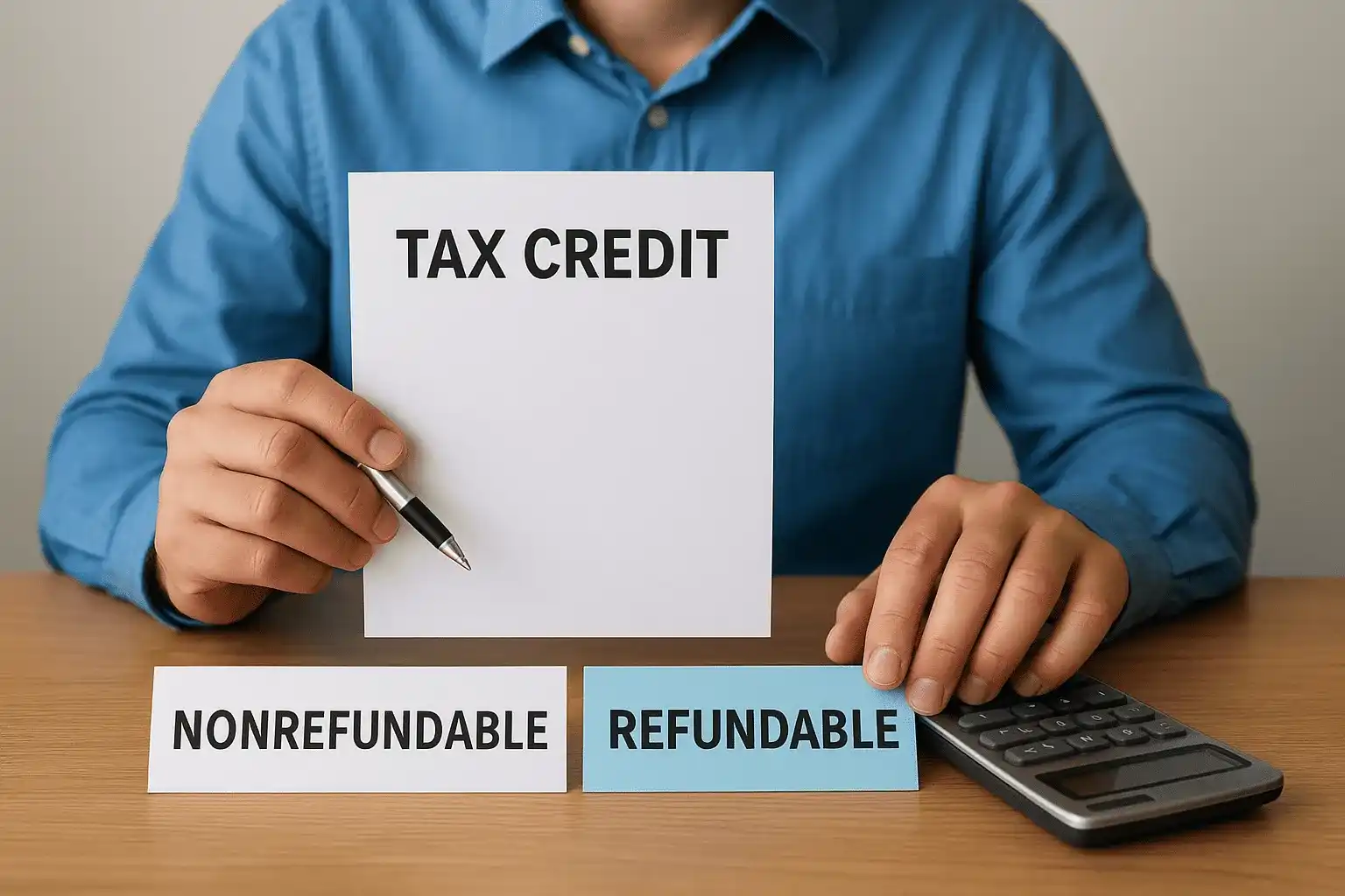 Nonrefundable vs. refundable credits