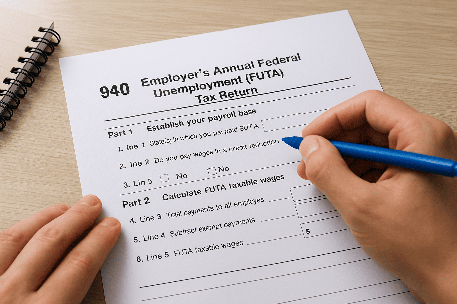 Part 1 and Part 2: Establish your payroll base